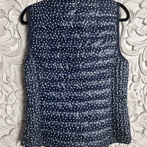 Tommy Hilfiger Blue and White Polka Dot Jacket - Picture 4 of 8